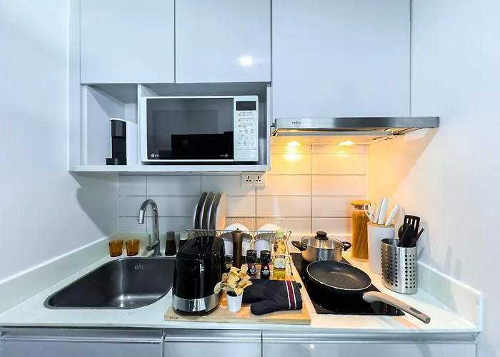 Apartment Tranquil 2 Bedroom - Ultra Fast Wifi - Bts On Nut *