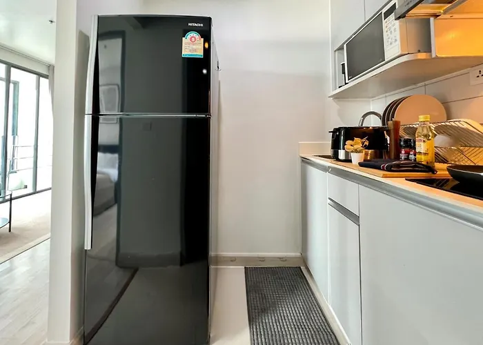 Tranquil 2 Bedroom - Ultra Fast Wifi - Bts On Nut Apartment Bangkok