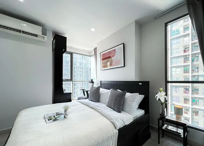 Apartment Tranquil 2 Bedroom - Ultra Fast Wifi - Bts On Nut