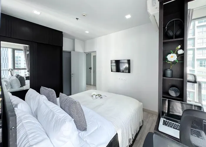 Tranquil 2 Bedroom - Ultra Fast Wifi - Bts On Nut Bangkok