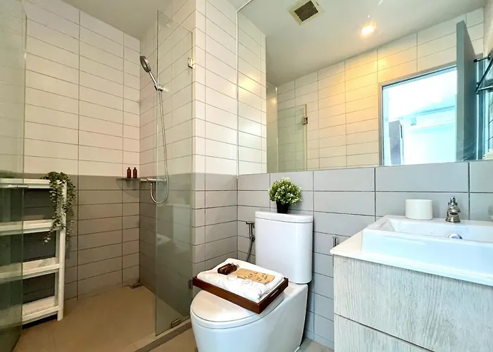 Apartment Tranquil 2 Bedroom - Ultra Fast Wifi - Bts On Nut Bangkok
