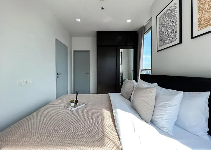 Apartment Tranquil 2 Bedroom - Ultra Fast Wifi - Bts On Nut *